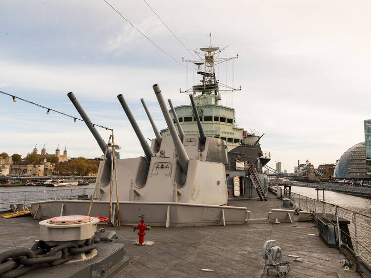 Find your sea legs on the HMS Belfast