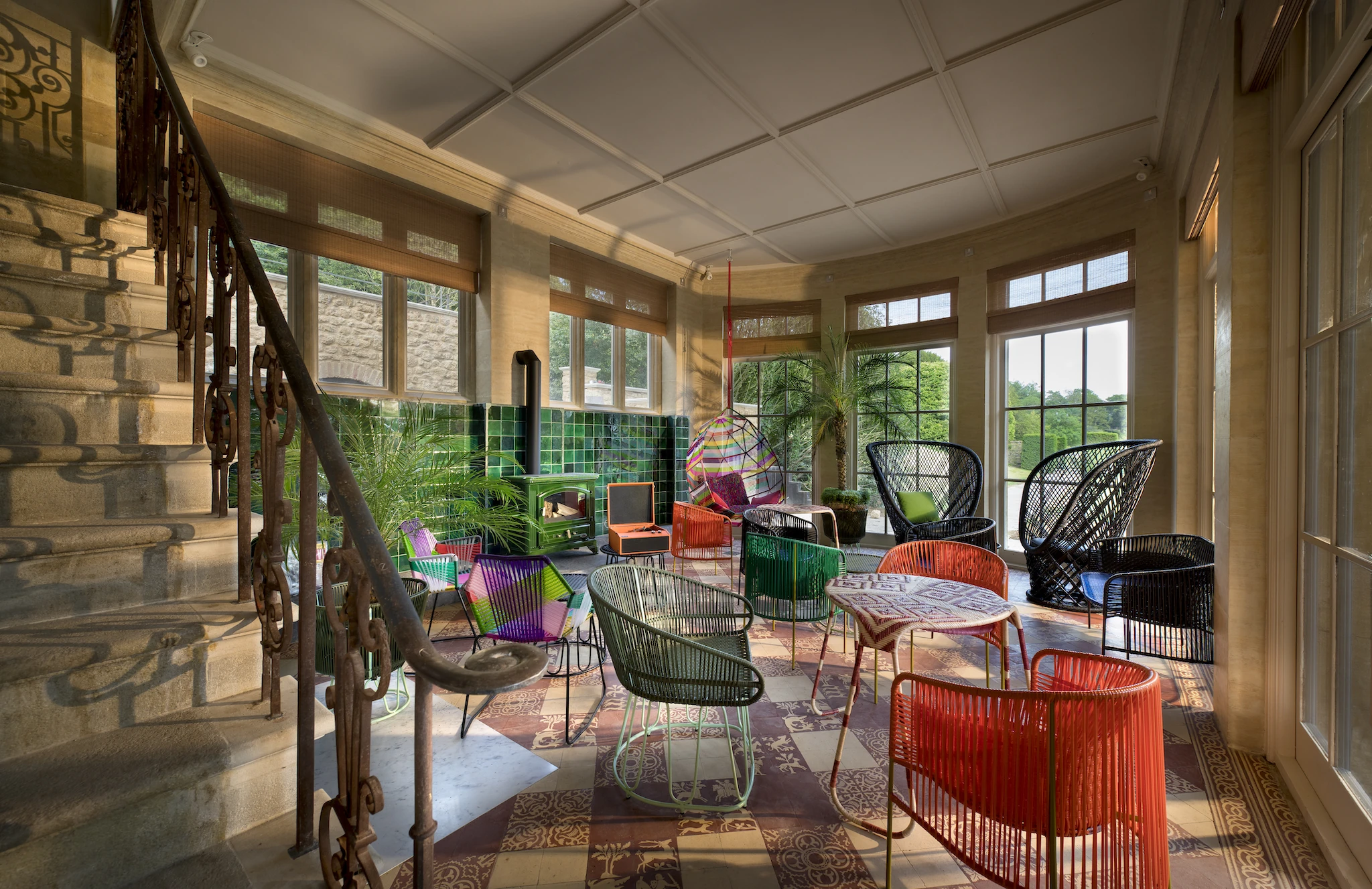 Communal lounge at The Newt