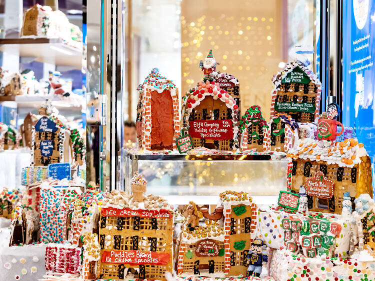 By the numbers: The world's largest gingerbread village in NYC