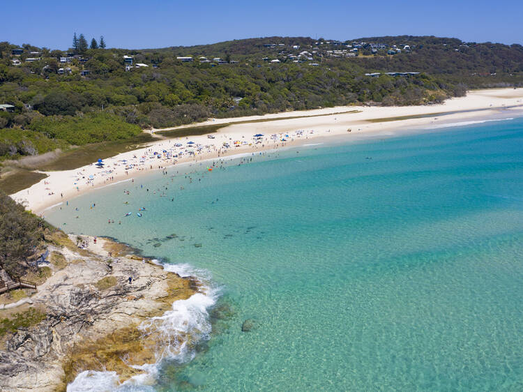 Cylinder Beach Minjerribah Camping, North Stradbroke Island, QLD