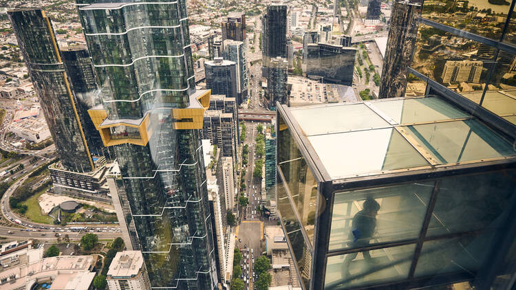 The Edge experience at Melbourne Skydeck.