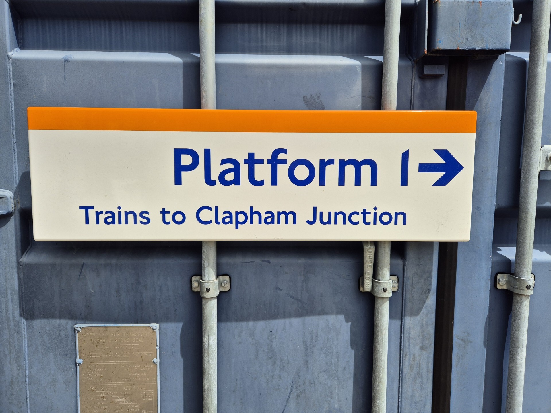 The London Transport Museum is selling off old Overground signs