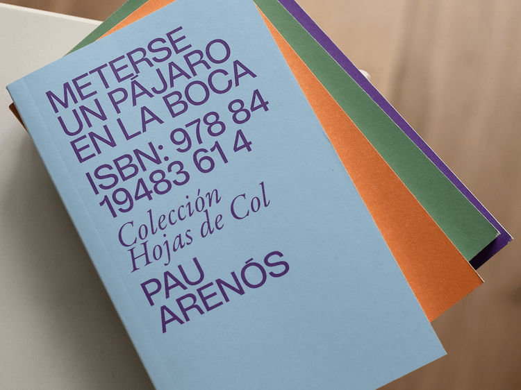 'Meterse un pájaro en la boca' de Pau Arenós