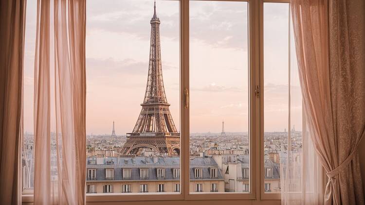 View from a window in Paris