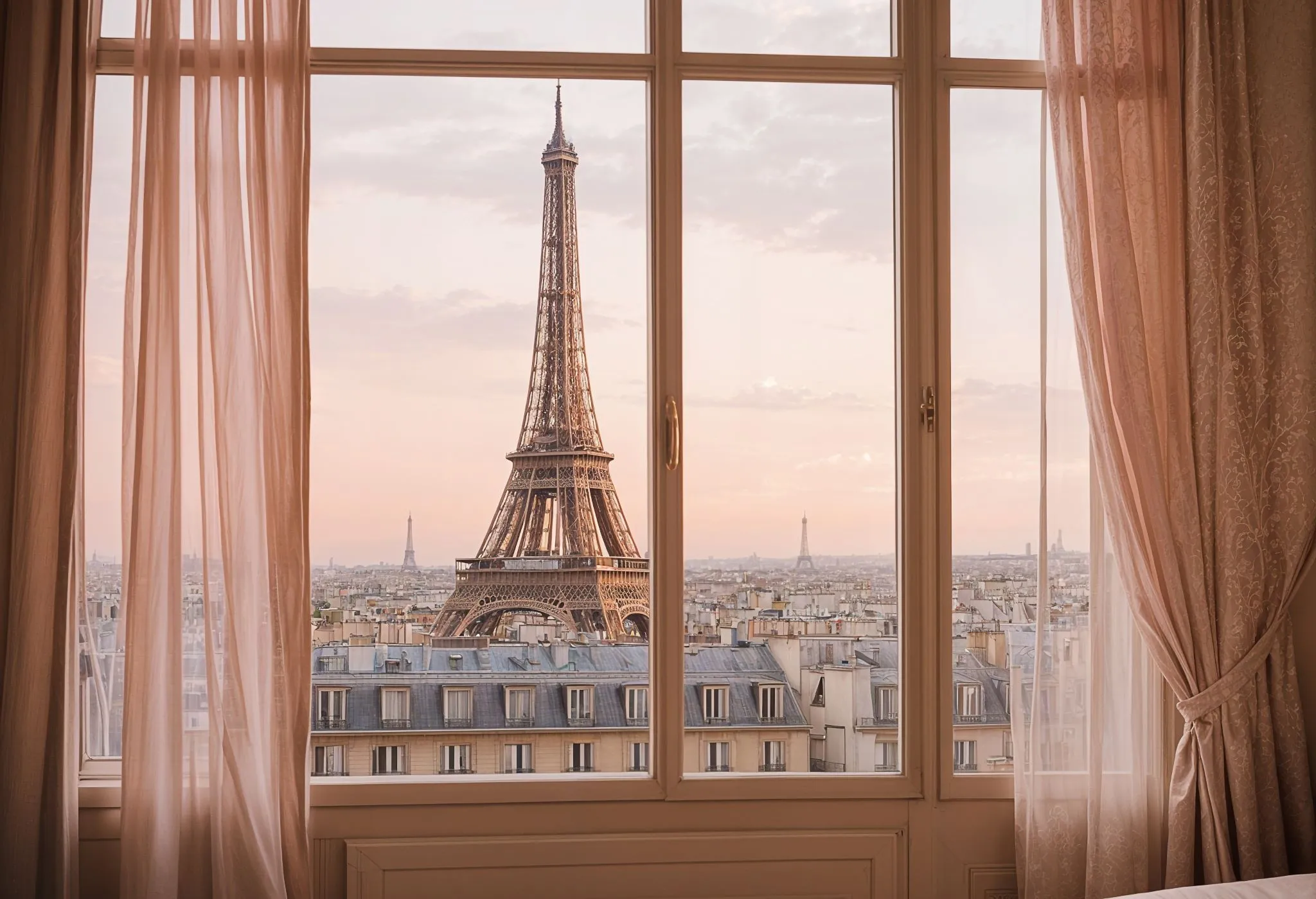 View from a window in Paris