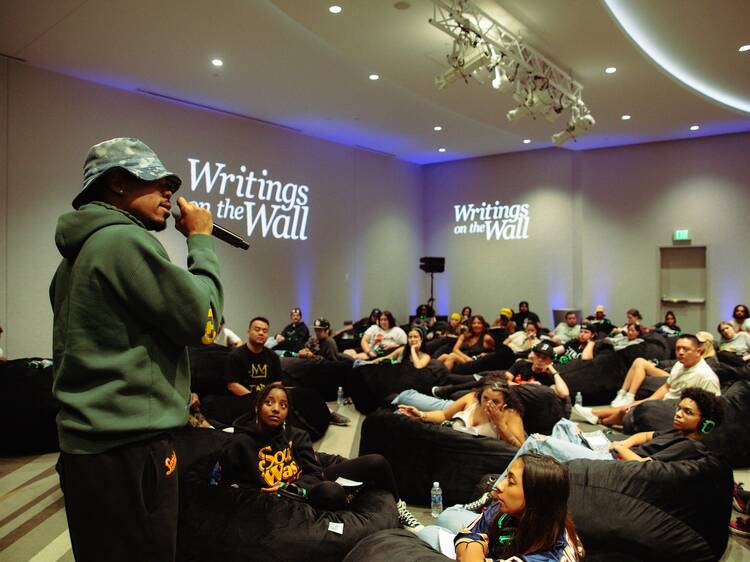 Chance the Rapper's "Writings On The Wall: A Star Line Listening Experience"