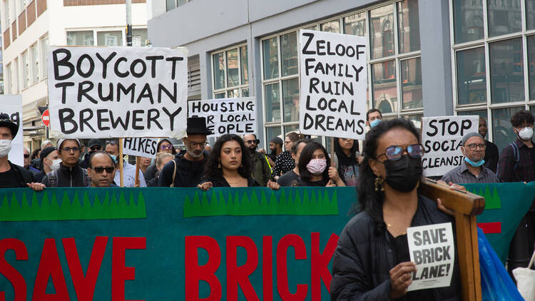 Save Brick Lane Protests 