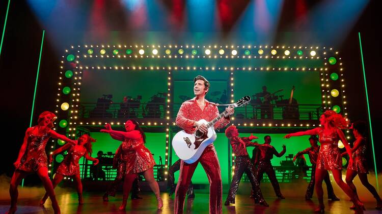 Nick Fradiani in "A Beautiful Noise: The Neil Diamond Musical."