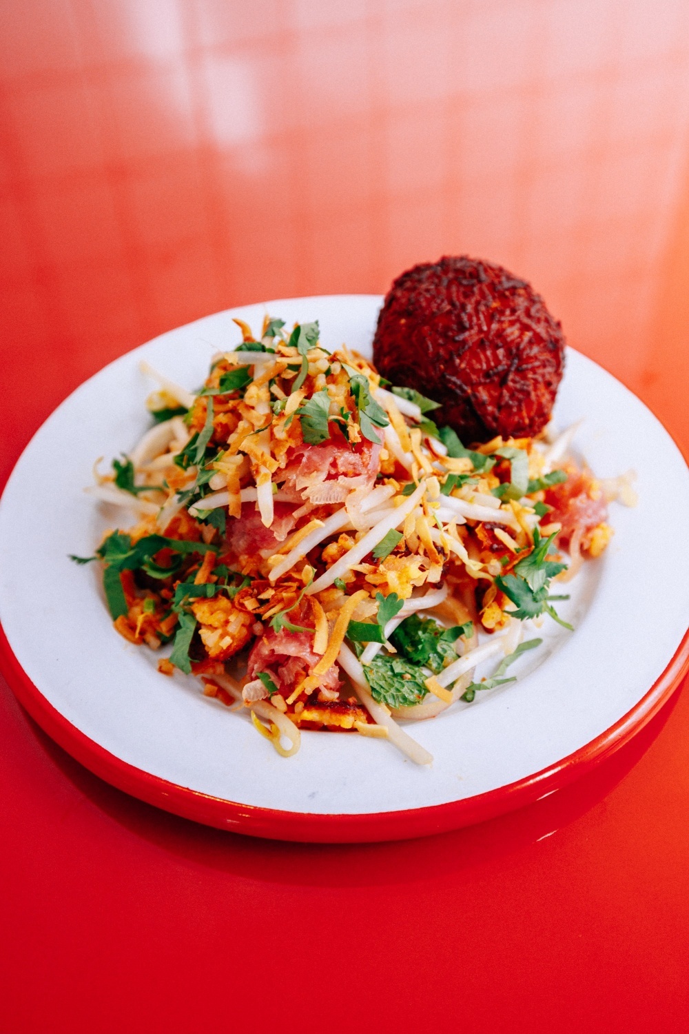 Crispy Rice Salad, at Little Grenjai