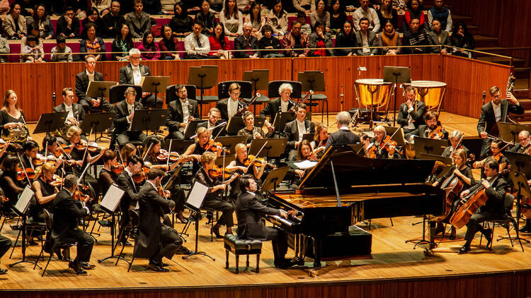 Lang Lang on piano