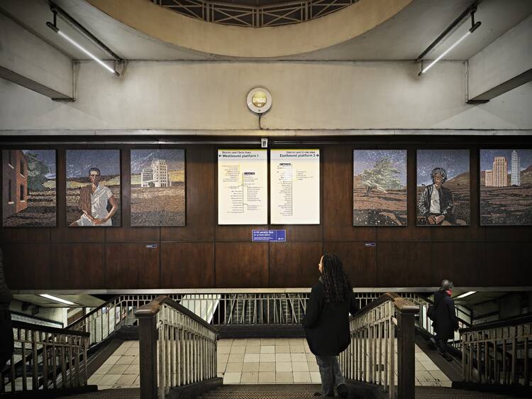 A beautiful new mosaic has been unveiled at London’s Grade I-listed St James’ Park station