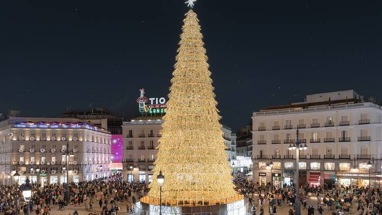 Espectaculares árboles de Navidad