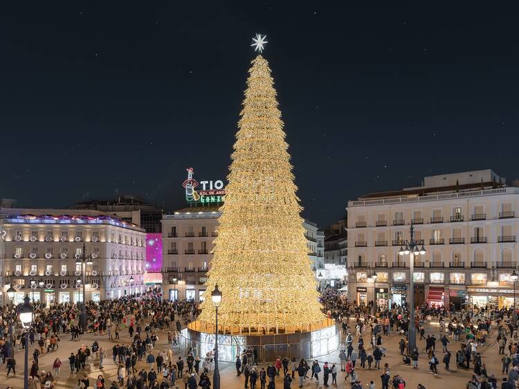 Espectaculares árboles de Navidad