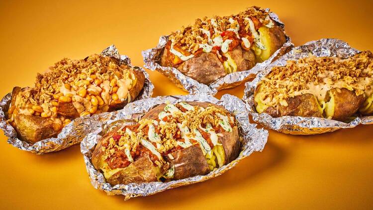 Spud Bros jacket potatoes