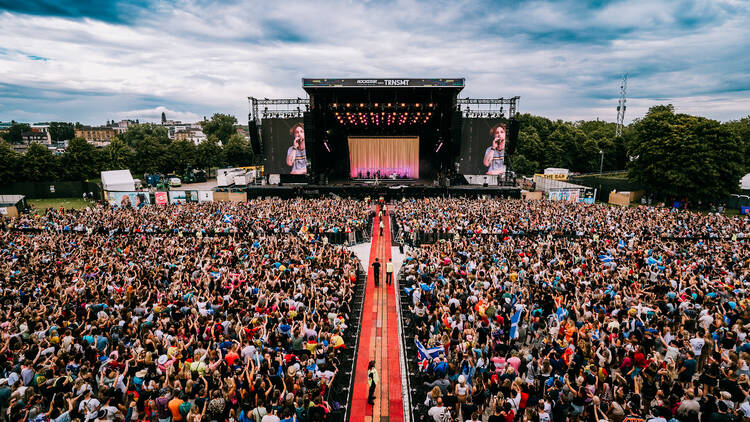 A large crowd at TRNSMT festival