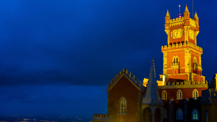 Visita nocturna ao Palácio de Pena