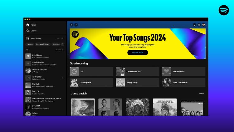 Spotify Wrapped desktop