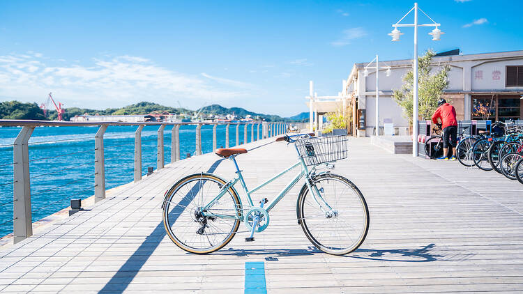 14:30 Shimanami Japan Onomichi Port Bicycle Rental Terminal