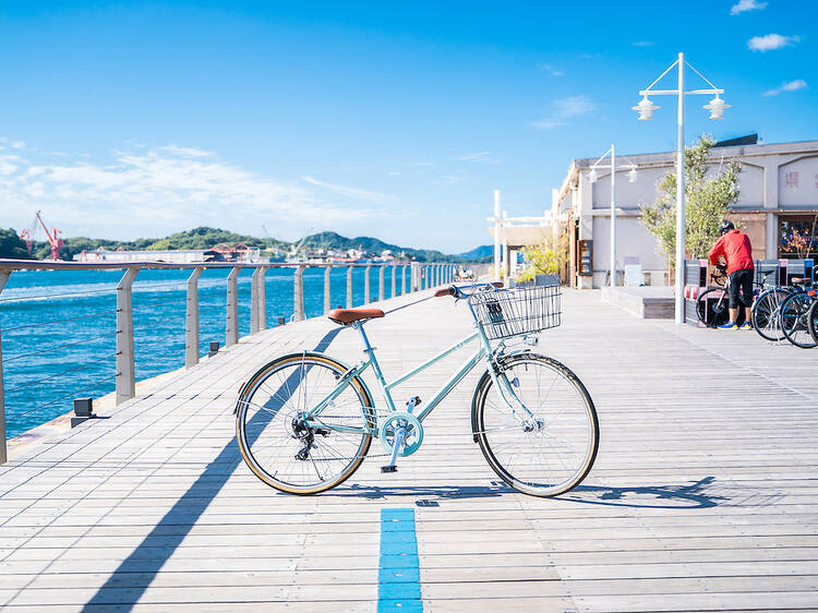 14:30 Shimanami Japan Onomichi Port Bicycle Rental Terminal