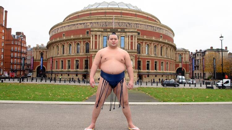 Watch the Royal Albert Hall’s international sumo extravaganza