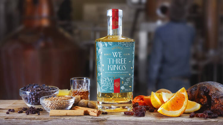 We Three Kings by Moore's Dry Gin, $99