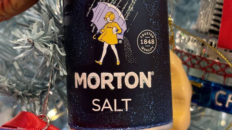 Morton Salt ornament ($18)