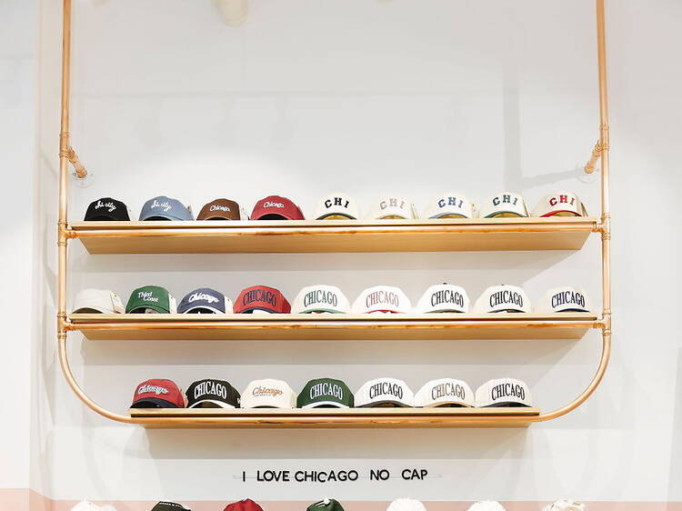 A custom Chicago hat