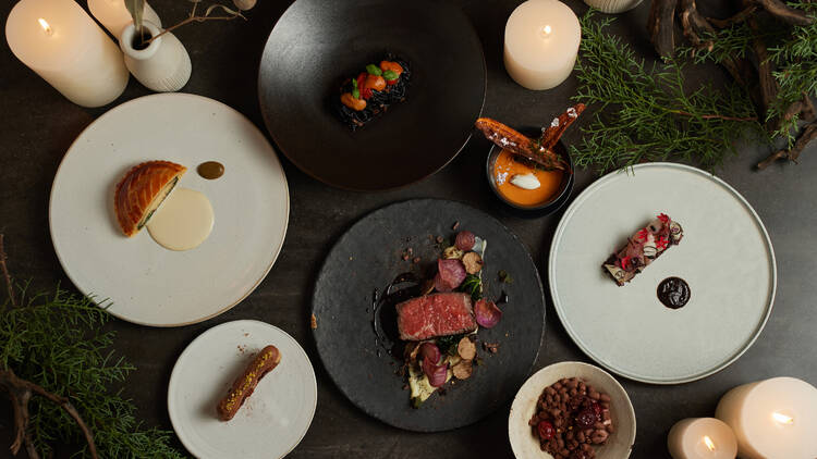 Indulge in a decadent Christmas dinner