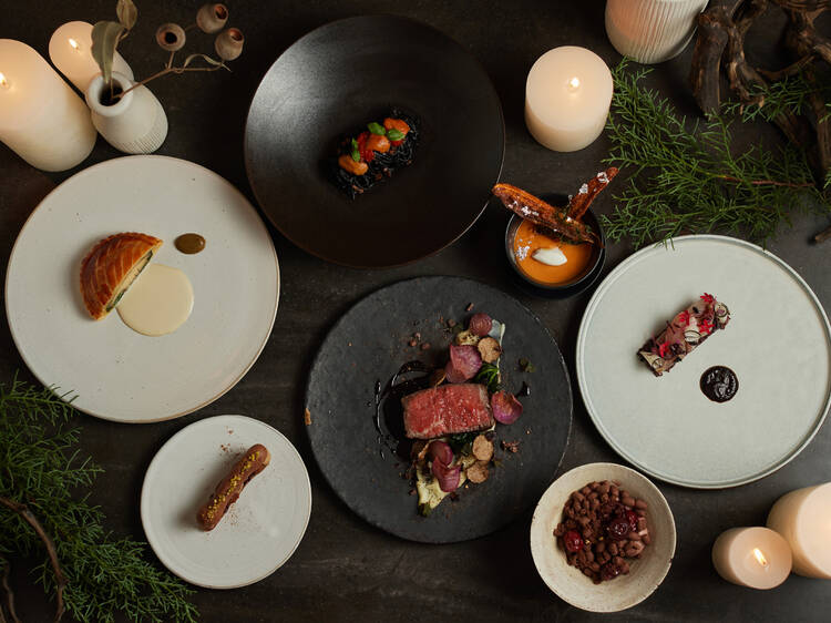 Indulge in a decadent Christmas dinner