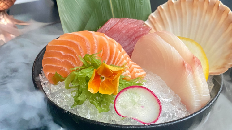 Sashimi at Oribu