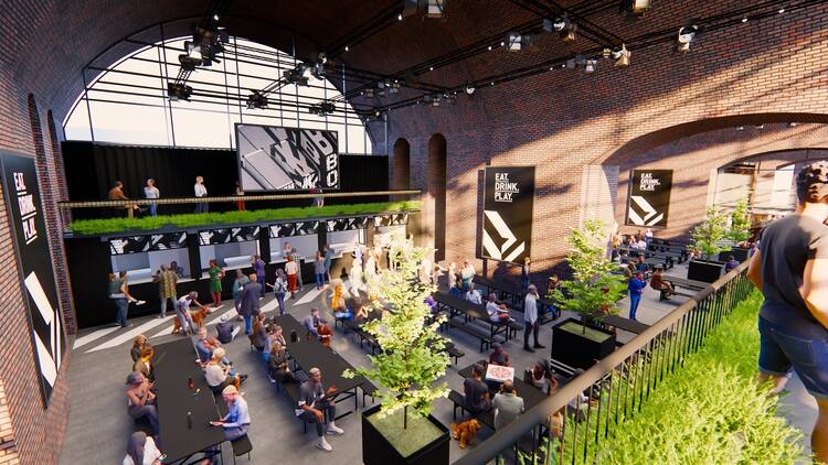 Eat, drink and play at Birmingham’s brand-new Boxpark