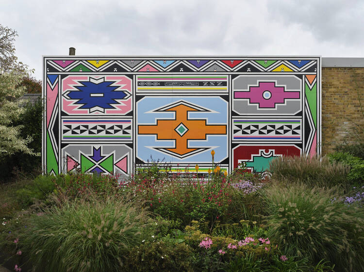 Brighten up your day by visiting a vibrant artwork at the Serpentine Gallery