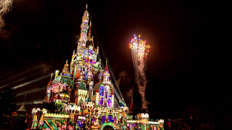 Hong Kong Disneyland NYE countdown