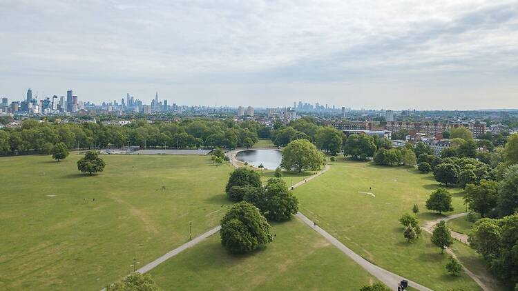 Clapham Common, a park in south London