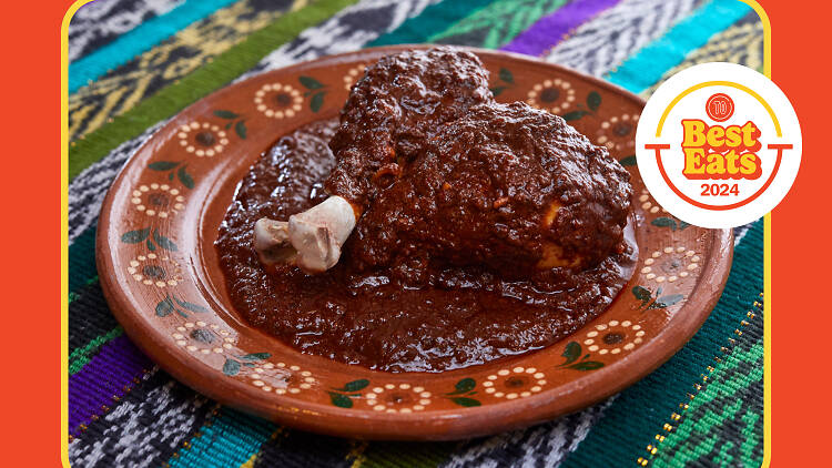 Chicken Mole Poblano at La Morada