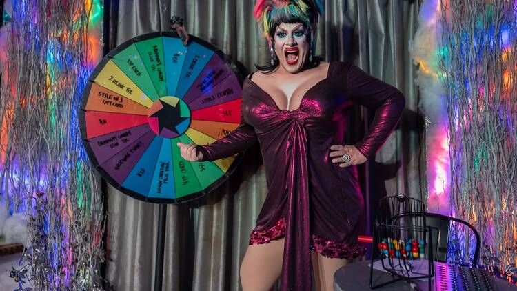 Sunday Happy Hour Drag Bingo at Pieces Bar