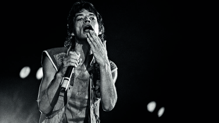 Mick Jagger fotografado por Luís Vasconcelos