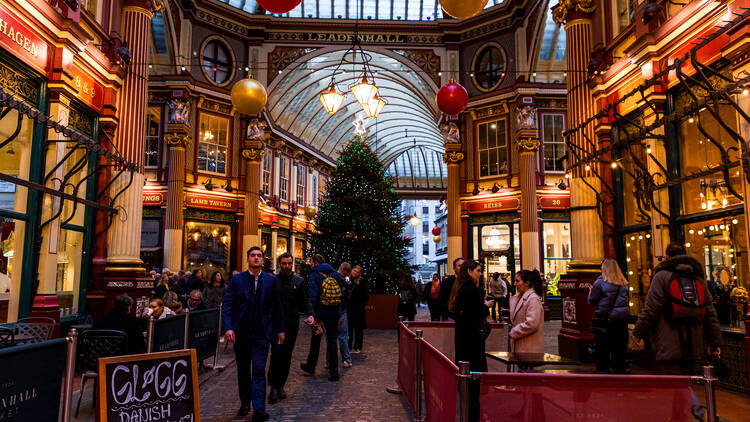 Christmas at Leadenhall Market