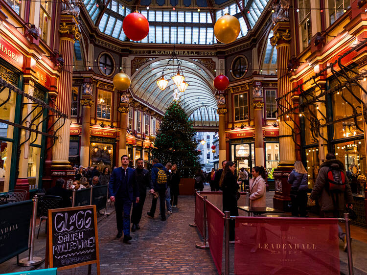 Christmas at Leadenhall Market