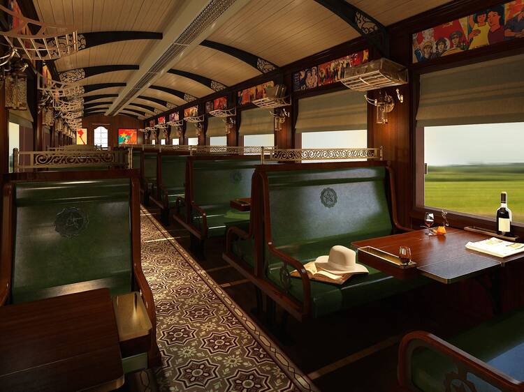 Travel this beautiful Asian country by vintage steam train