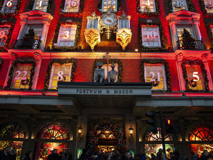 Fortnum & Mason Christmas Window 2024