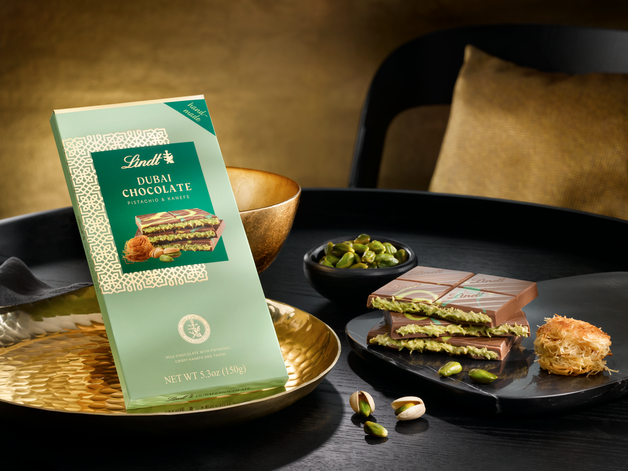 Lindt & Sprüngli Unveils Limited-Edition Dubai Chocolate at Exclusive NYC Event