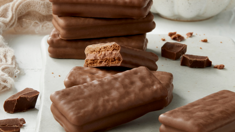 Stack of Tim Tams