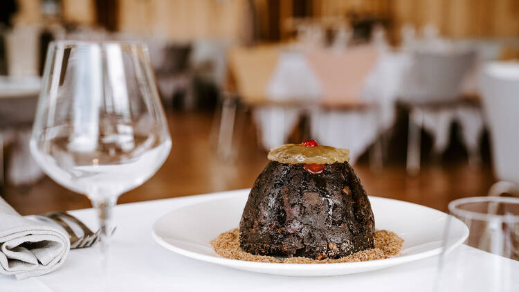 Stokehouse's famous Christmas pudding