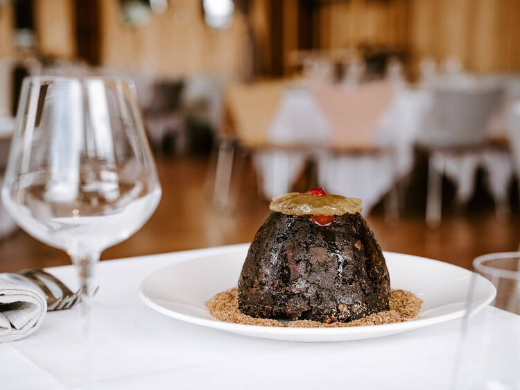 Stokehouse's famous Christmas pudding