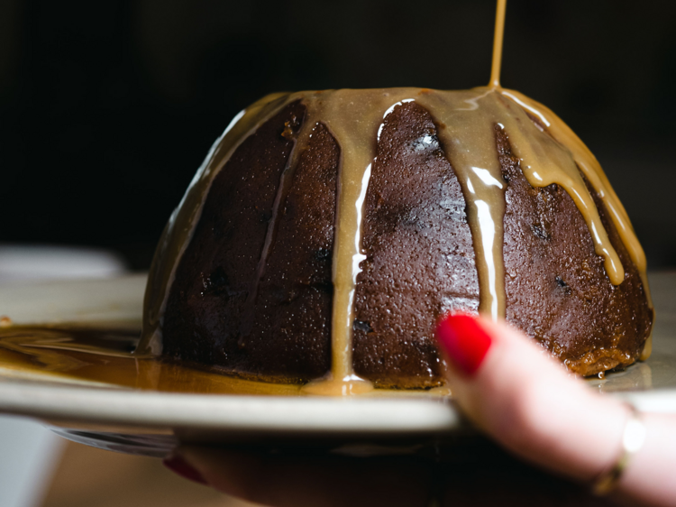 Philippa's traditional plum pudding