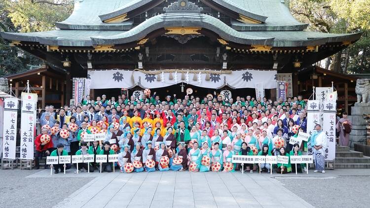 杉並花笠祭り