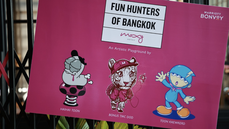 Fun Hunters of Bangkok: งานอาร์ตสตรีทสุดสร้างสรรค์กลางใจกรุงเทพฯ