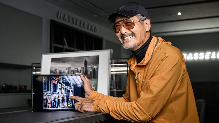 Chow Yun-fat charity photography exhibition Hong Kong • Morning