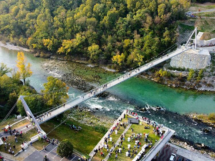 Nova Gorica Gorizia bridge